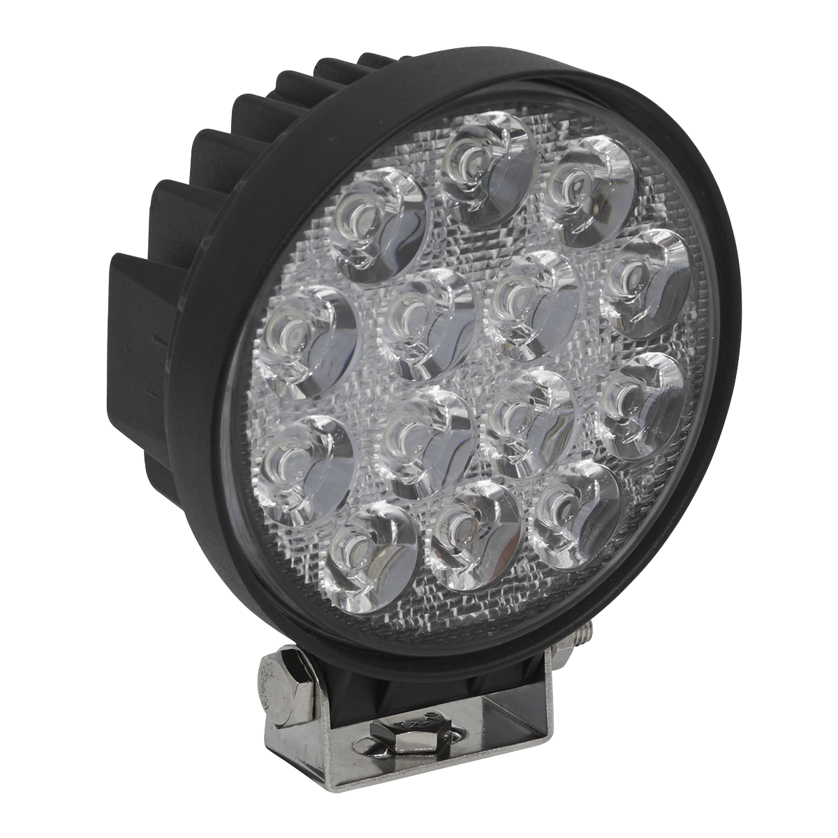 Sealey Round Worklight with Adjustable Bracket 42W SMD LED LED4R