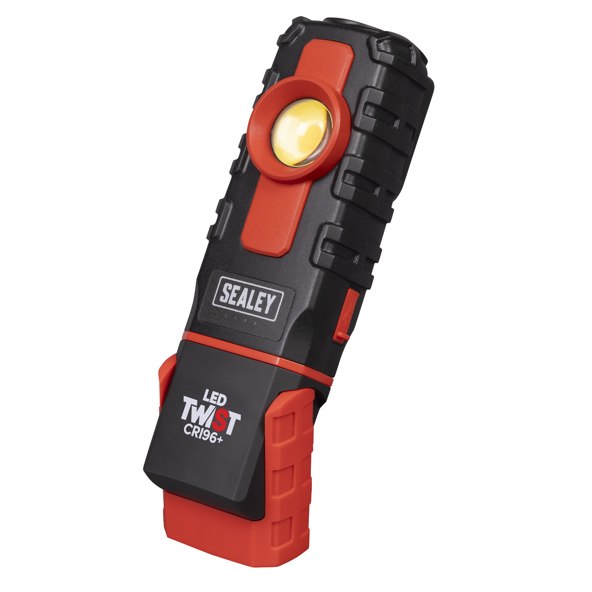 Sealey LED Twist® Rechargeable Inspection Light 6W COB LED & 1W SMD LED Colour Match CRI 96+ LED601CM