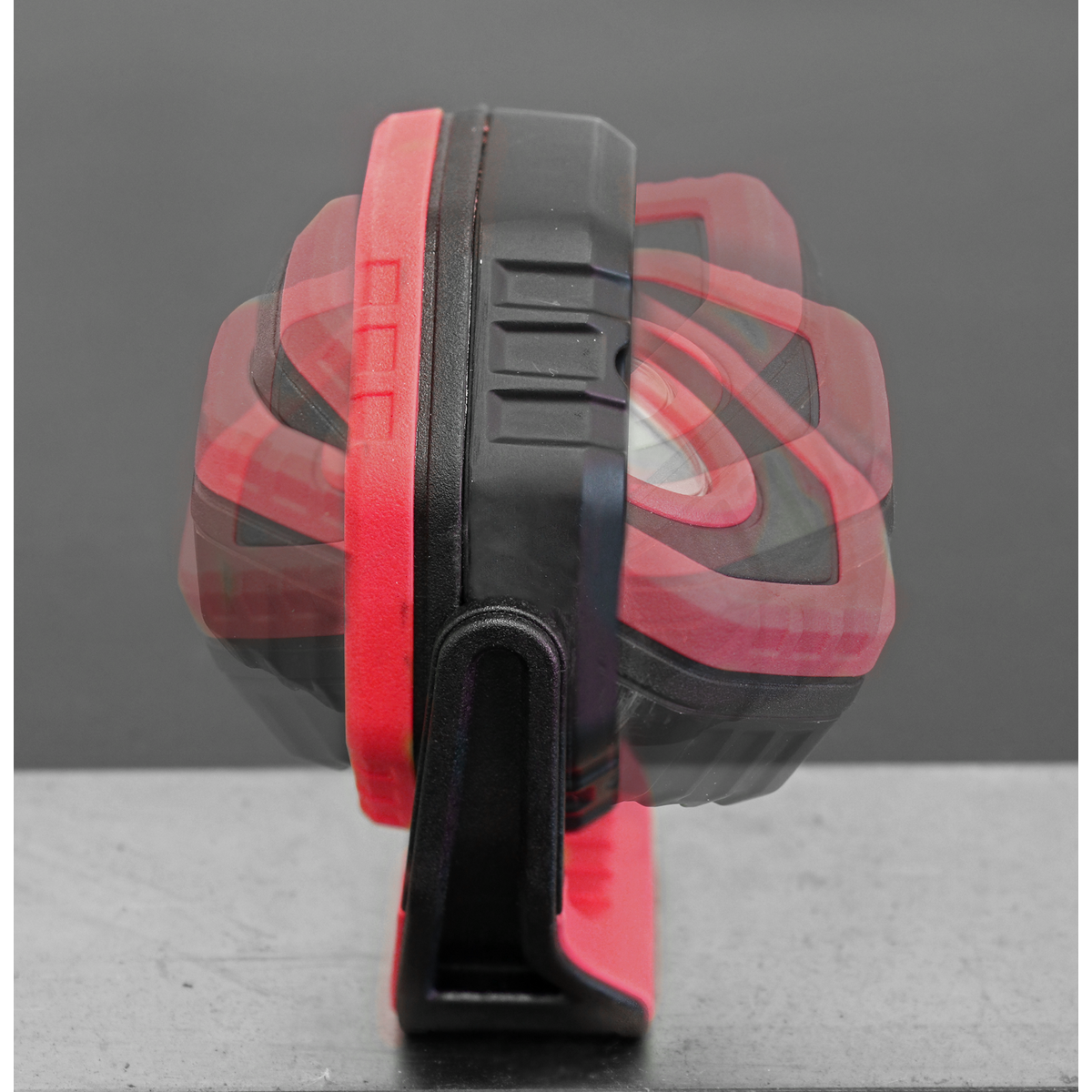 Sealey Rechargeable 360° Pocket Floodlight with Magnet 7W COB LED - Red LED700PR