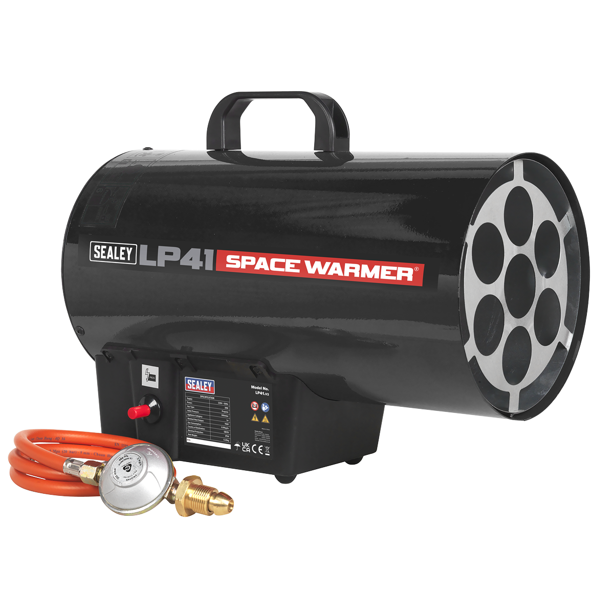 Sealey Space Warmer® Propane Heater 40,500Btu/hr(11.5kW) LP41