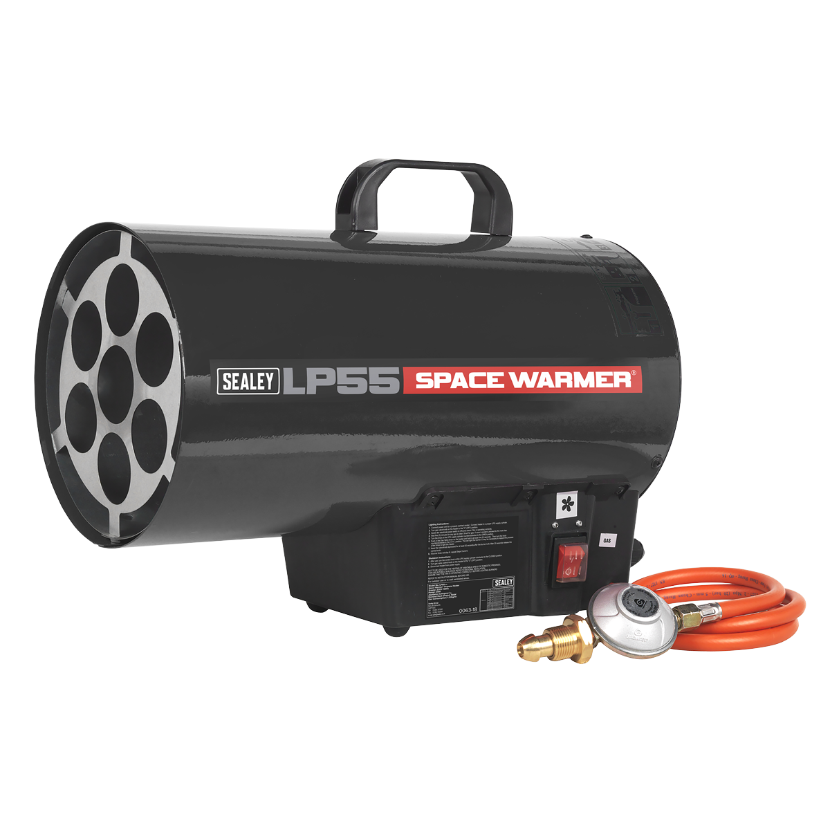 Sealey Space Warmer® Propane Heater 54,500Btu/hr(16kW) LP55