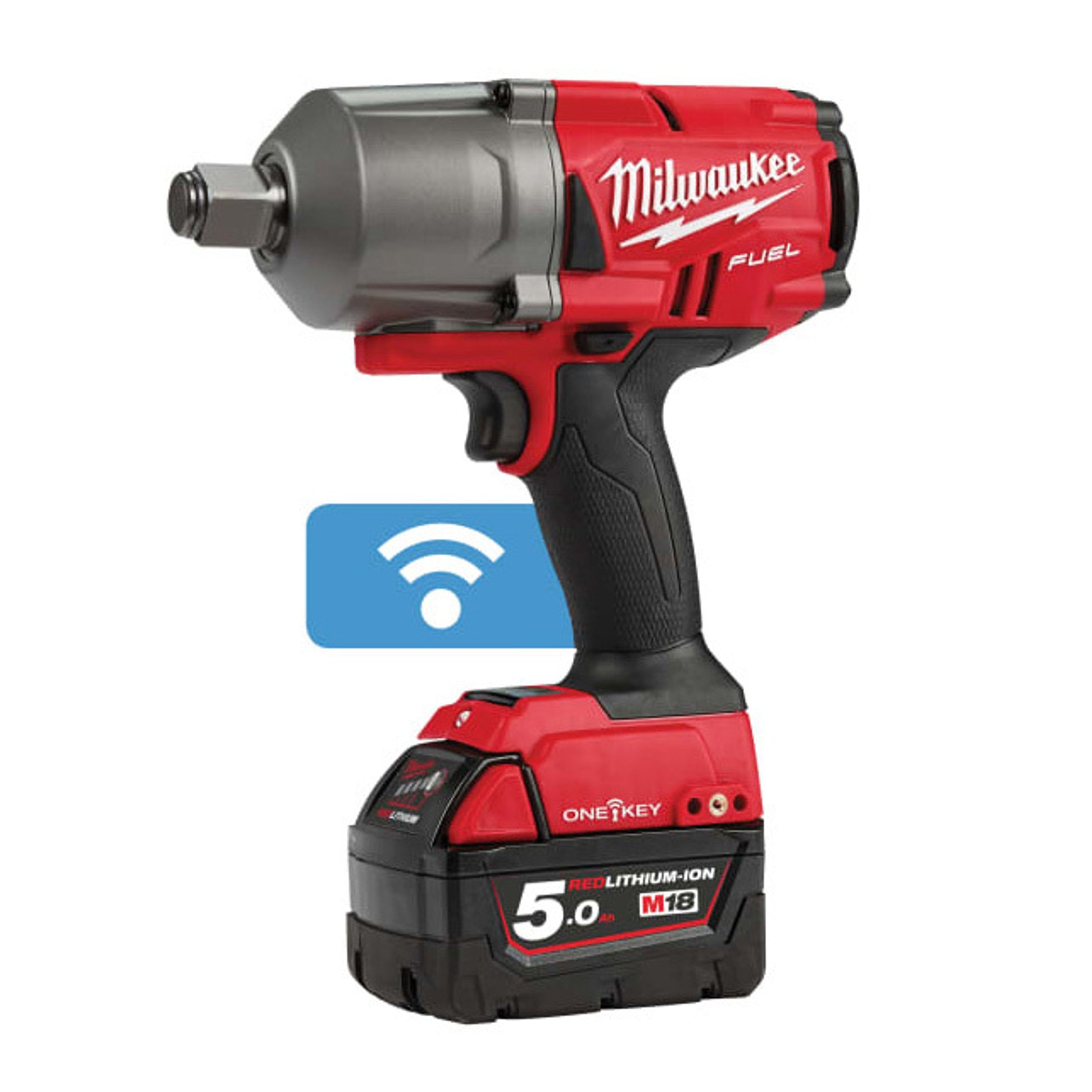 Milwaukee M18ONEPP2Q-502B M18 Fuel Promo Powerpack Kit - Impact Wrench & Grease Gun 4933480467
