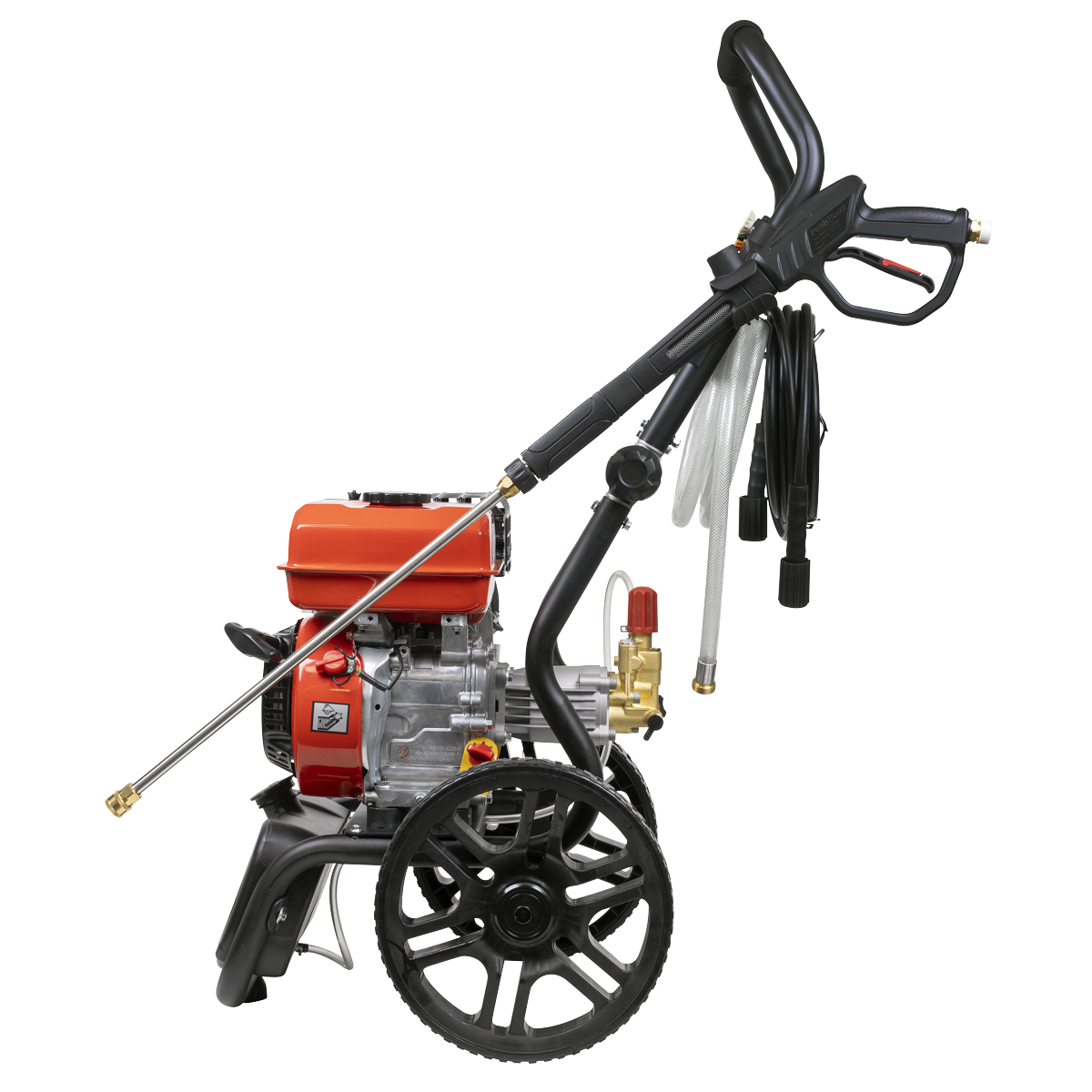 Sealey Pressure Washer 198bar 513L/hr Self-Priming 5.8hp Petrol PWM2500SP