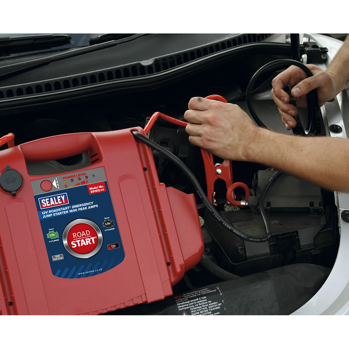 Sealey RoadStart® 12V Emergency Jump Starter 1600 Peak Amps RS102