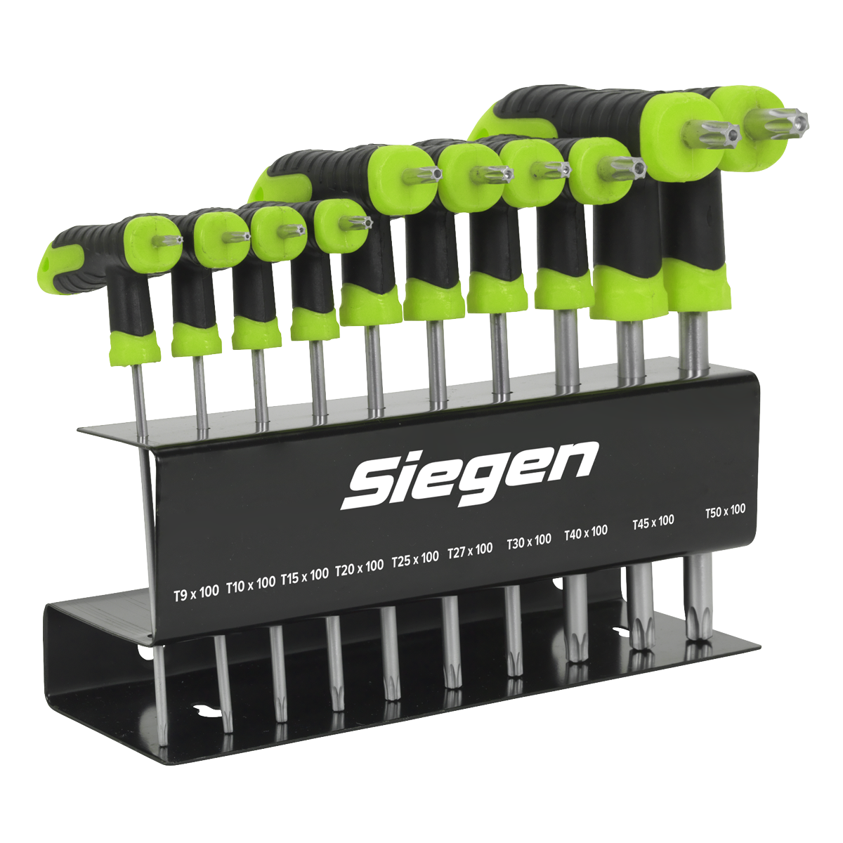 Sealey Siegen T-Handle TRX-Star* Key Set 10pc S01151