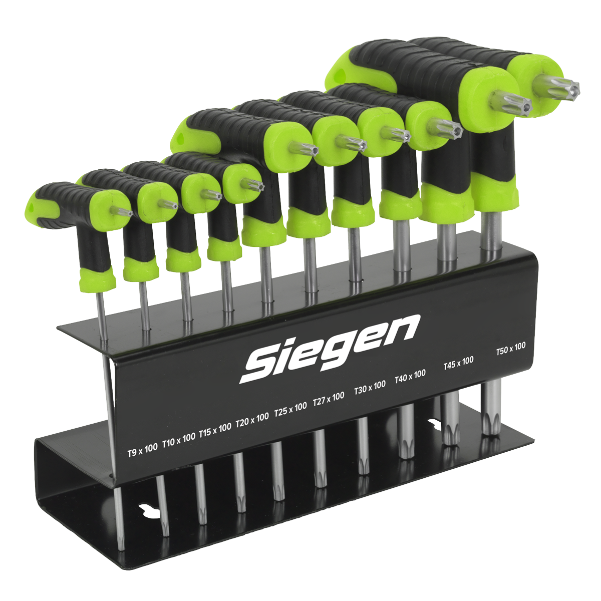Sealey Siegen T-Handle TRX-Star* Key Set 10pc S01151
