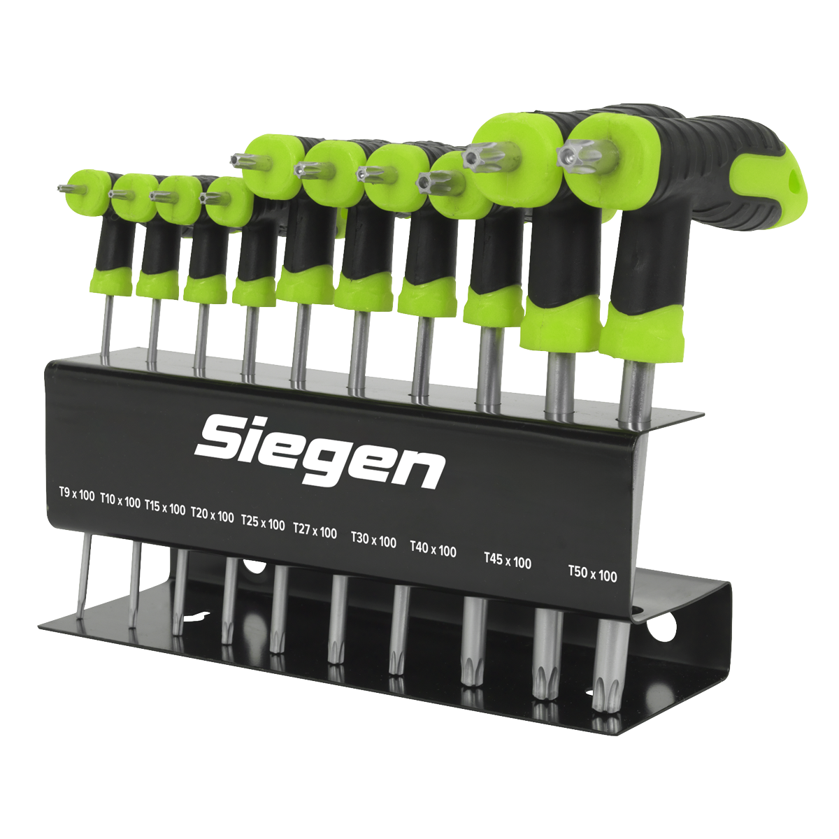 Sealey Siegen T-Handle TRX-Star* Key Set 10pc S01151