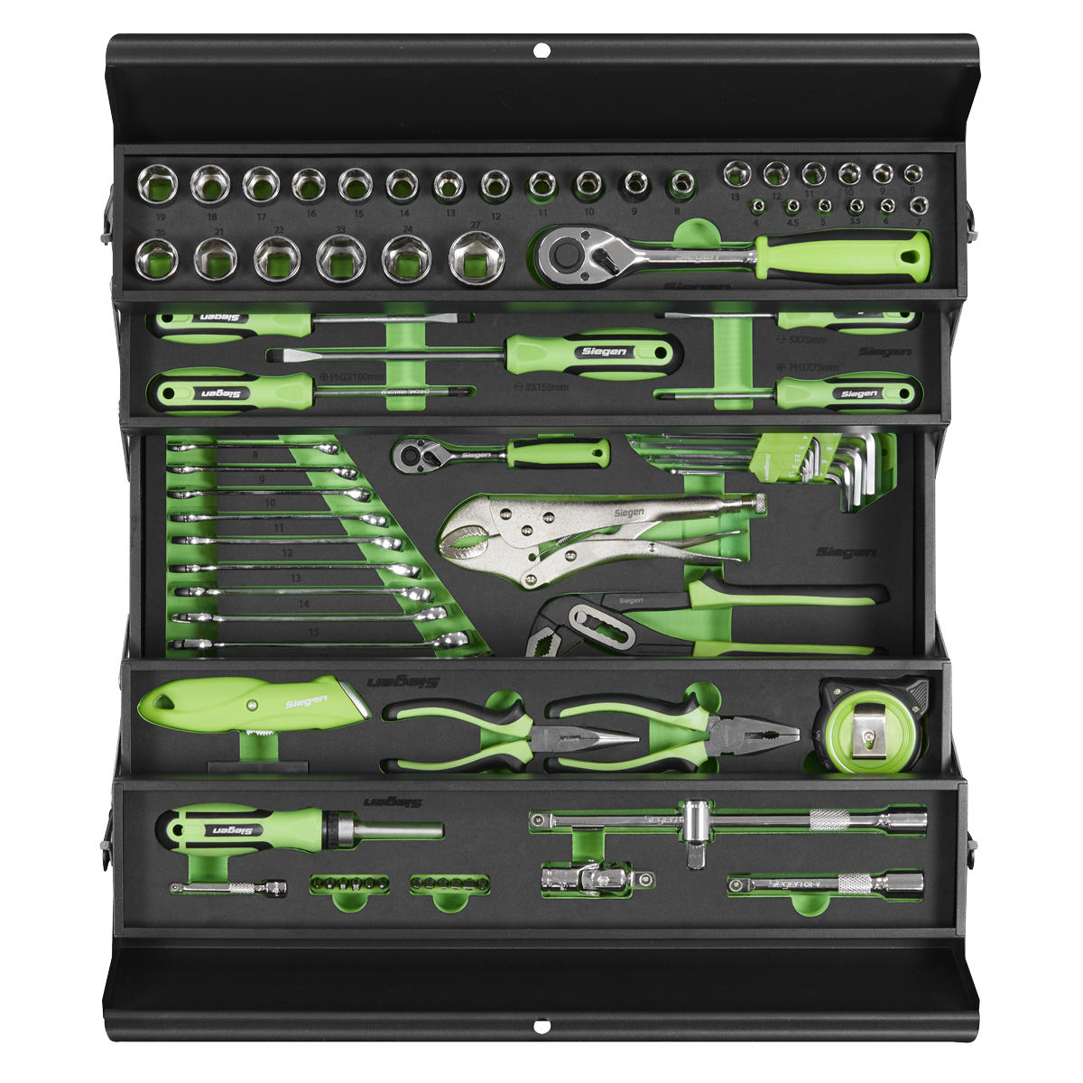 Sealey Cantilever Toolbox with 86pc Tool Kit S01216