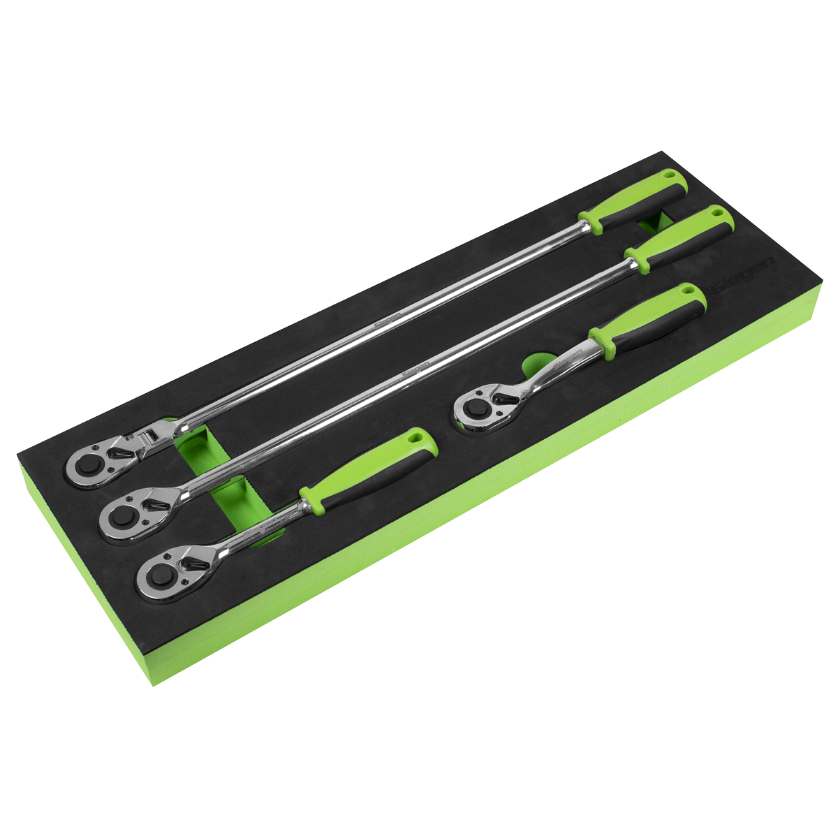 Sealey Siegen Ratchet Wrench Set with Flip Reverse 1/2"Sq Drive 4pc S01231
