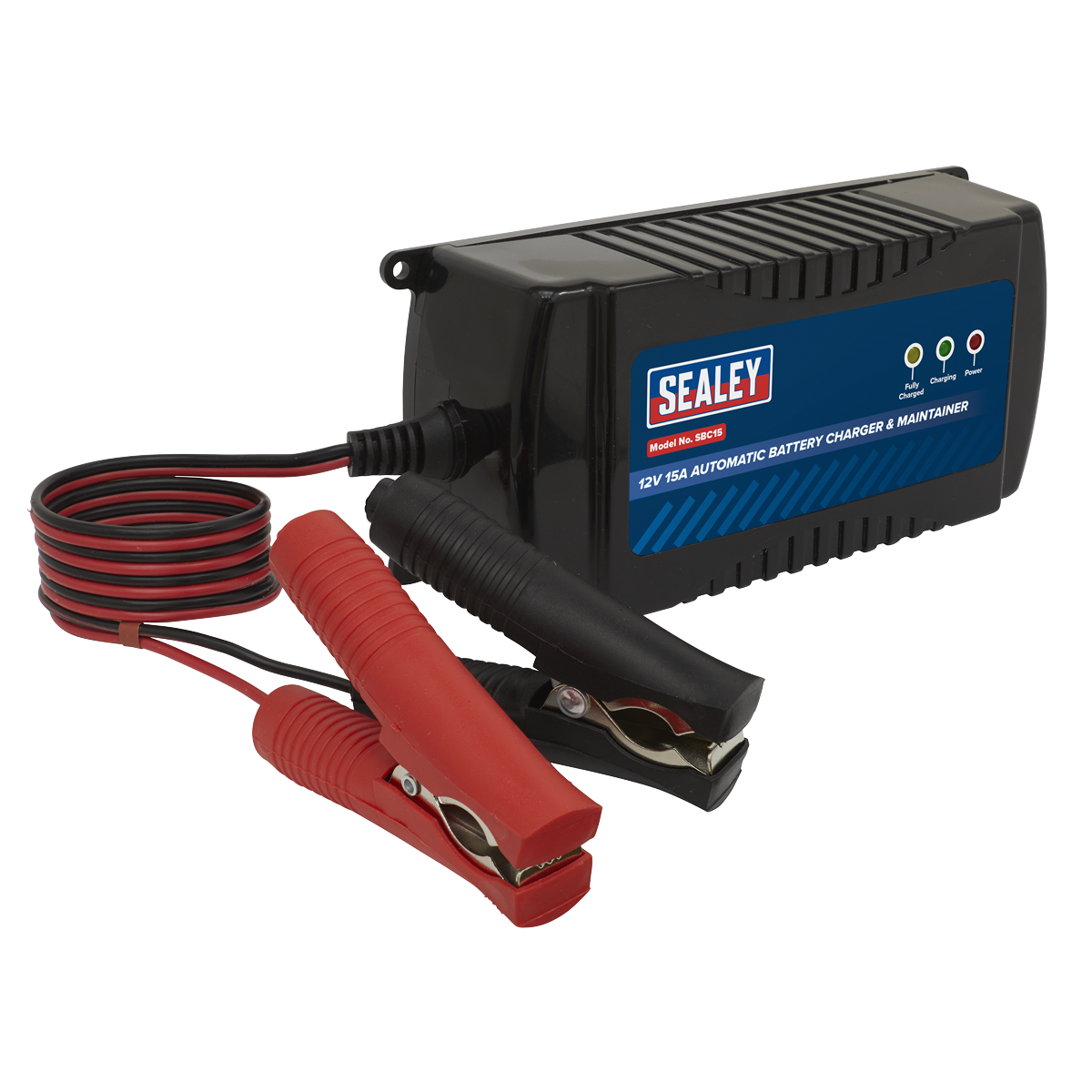 Sealey 12V Automatic Battery Charger & Maintainer 15A SBC15