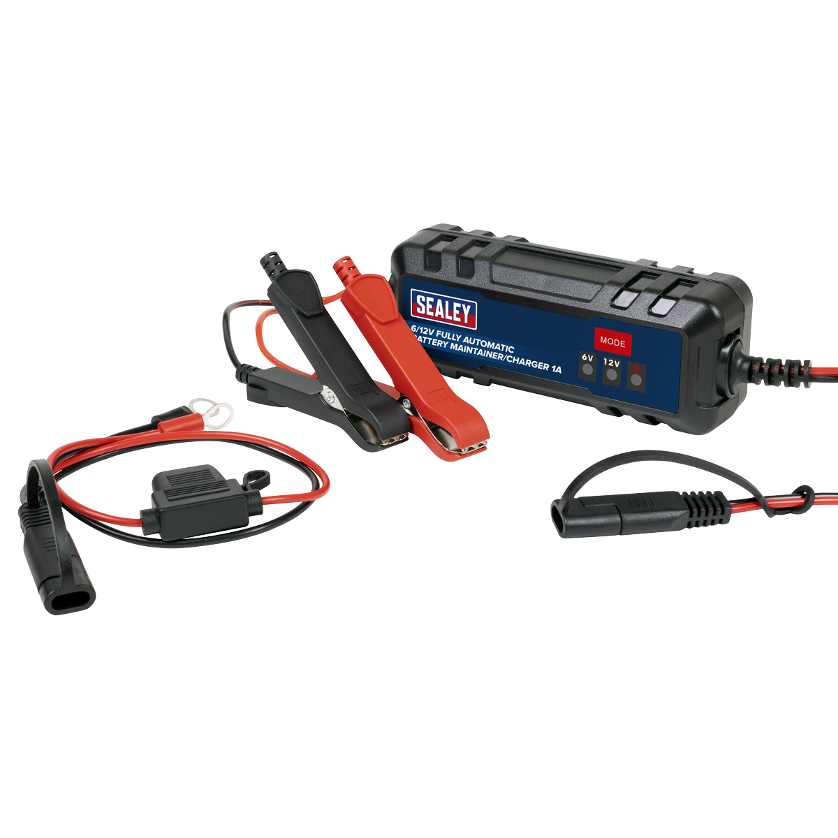 Sealey 6/12V Fully Automatic Battery Maintainer/Charger 1A SBC1