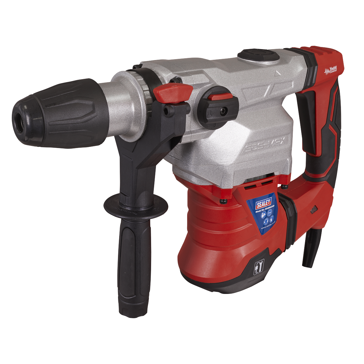 Sealey 40mm SDS MAX Rotary Hammer Drill 1500W/230V SDSMAX40