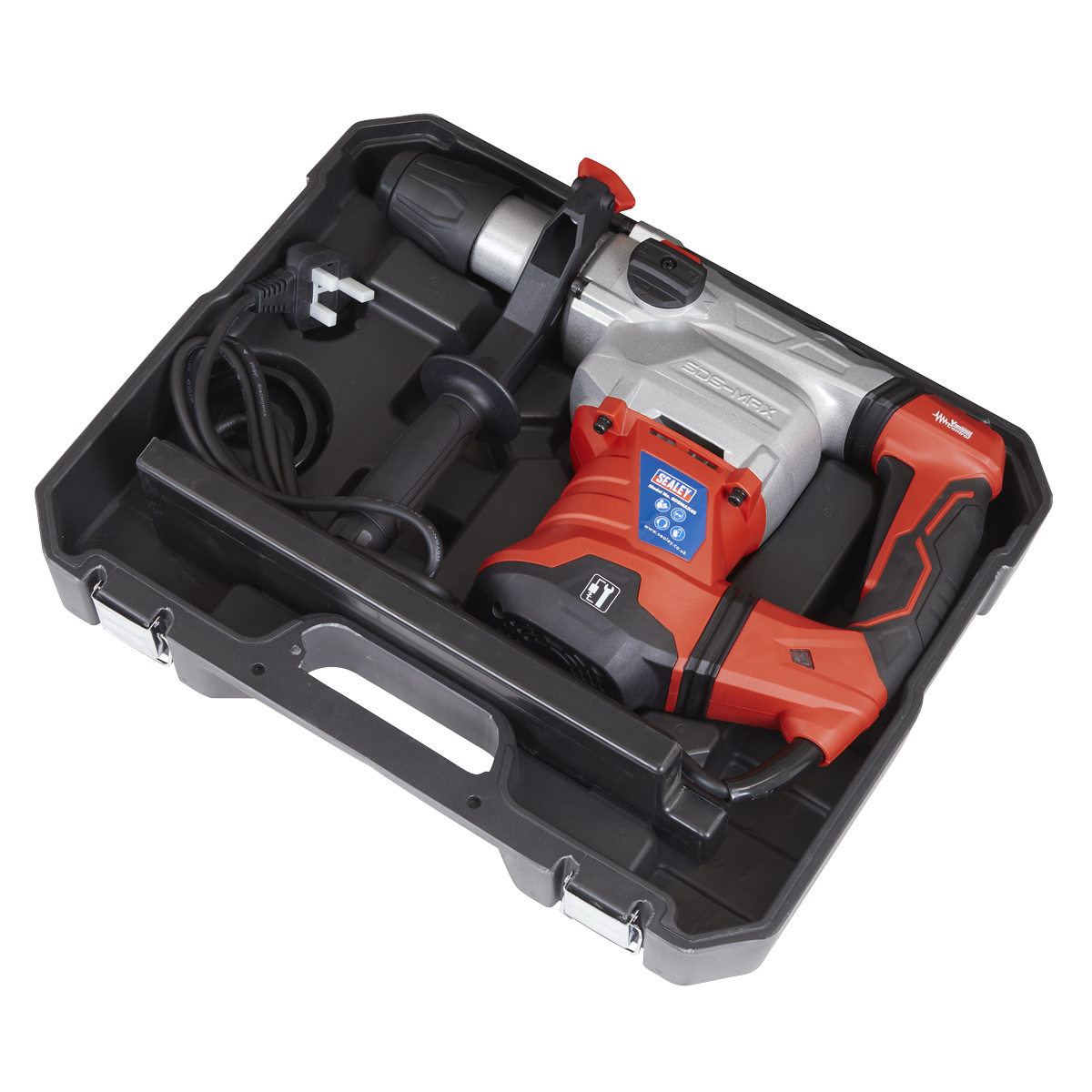 Sealey 40mm SDS MAX Rotary Hammer Drill 1500W/230V SDSMAX40