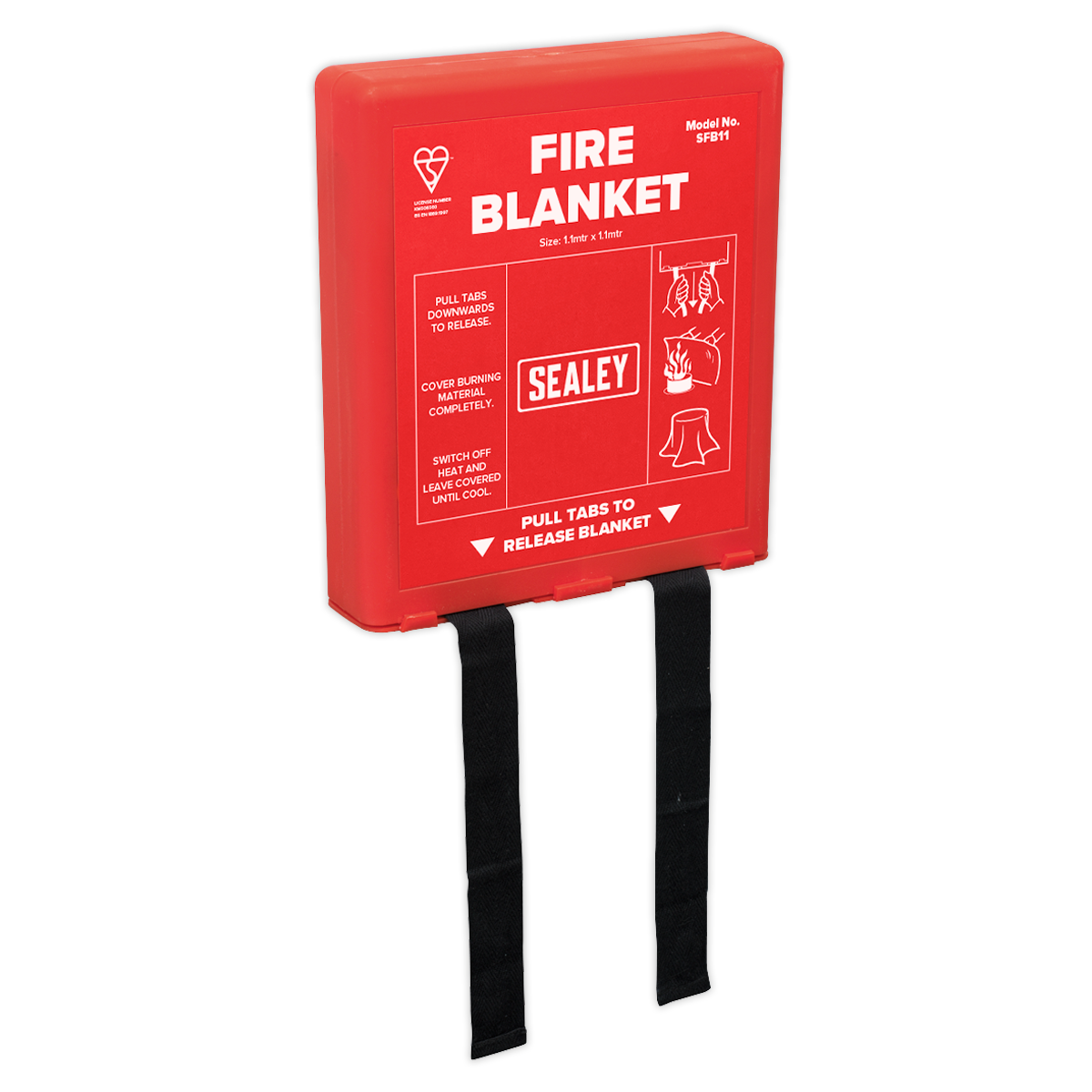 Sealey Fire Blanket 1.1 x 1.1m SFB11