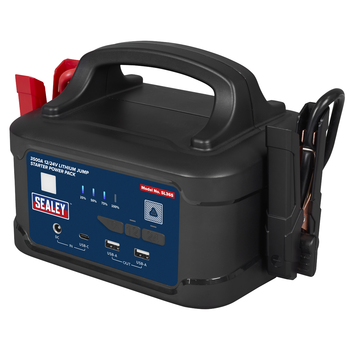 Sealey 3500A 12/24V Lithium Jump Starter Power Pack SL36S