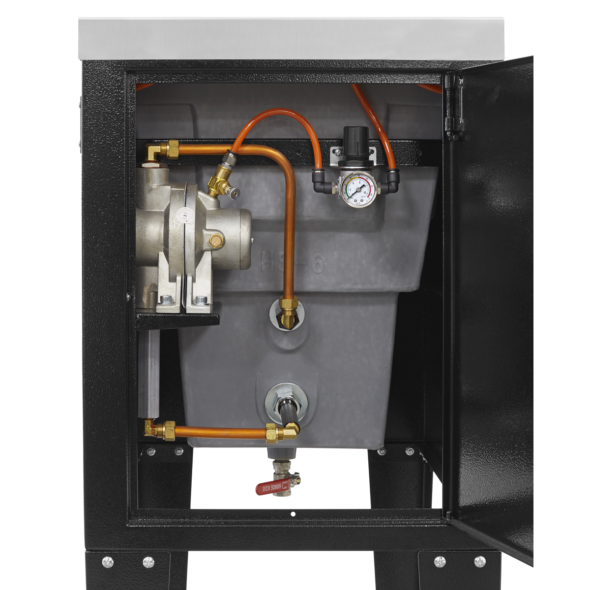 Sealey Premier Spray Gun Cleaning Tank 2 Gun Capacity SM23P