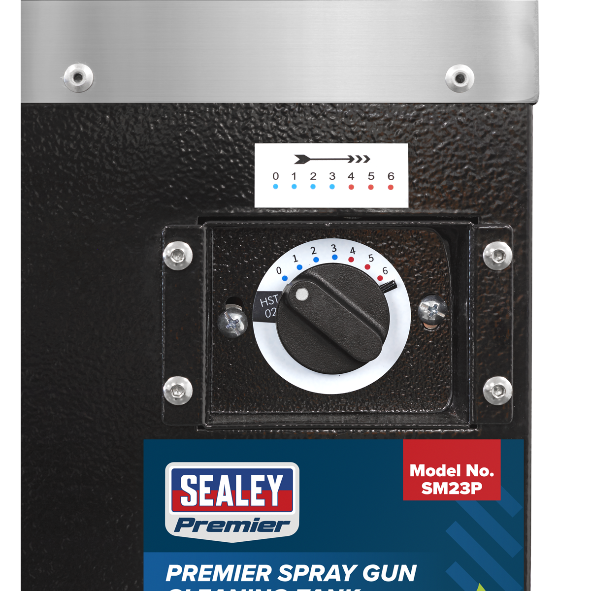 Sealey Premier Spray Gun Cleaning Tank 2 Gun Capacity SM23P