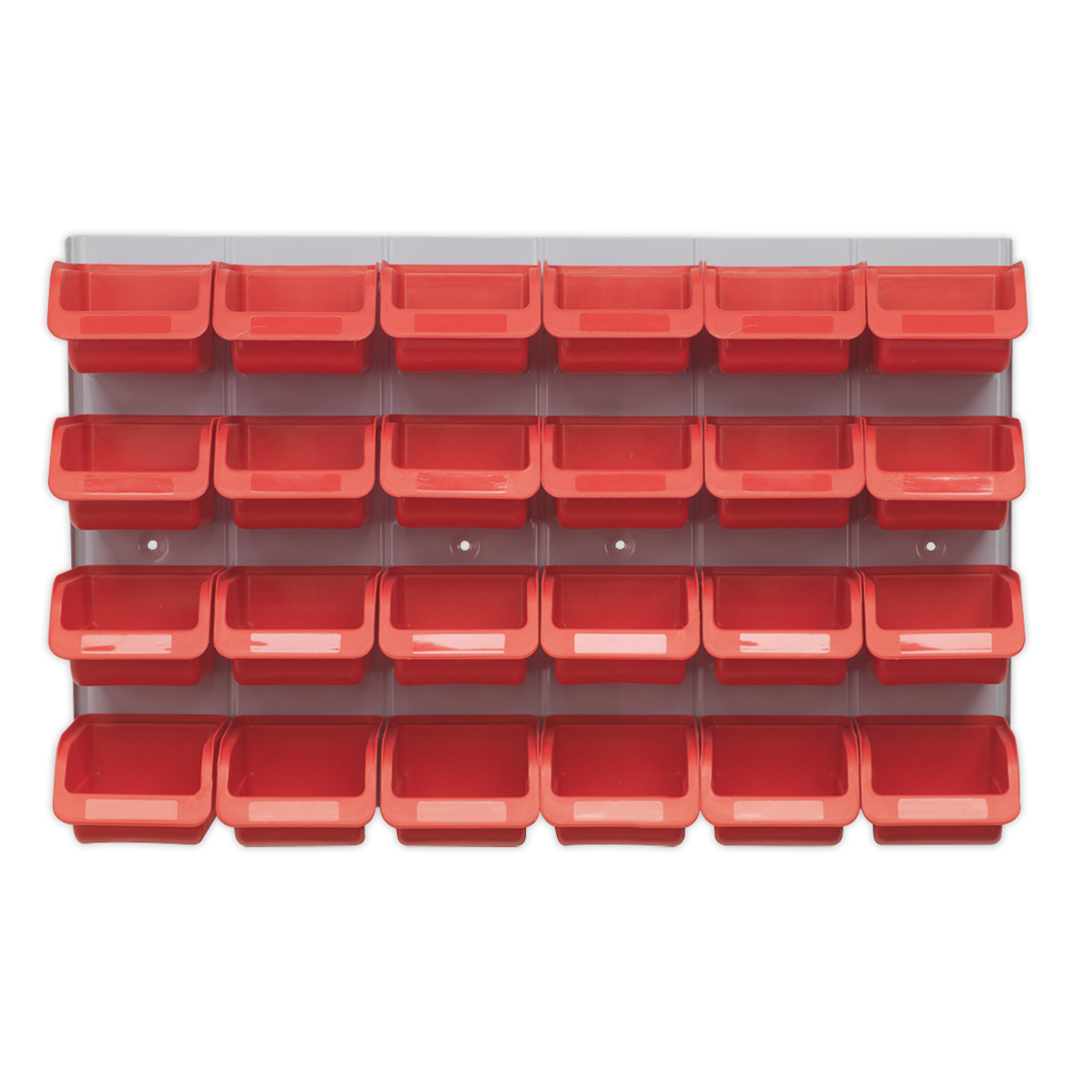 Sealey Bin & Panel Combination 24 Bins - Red TPS130