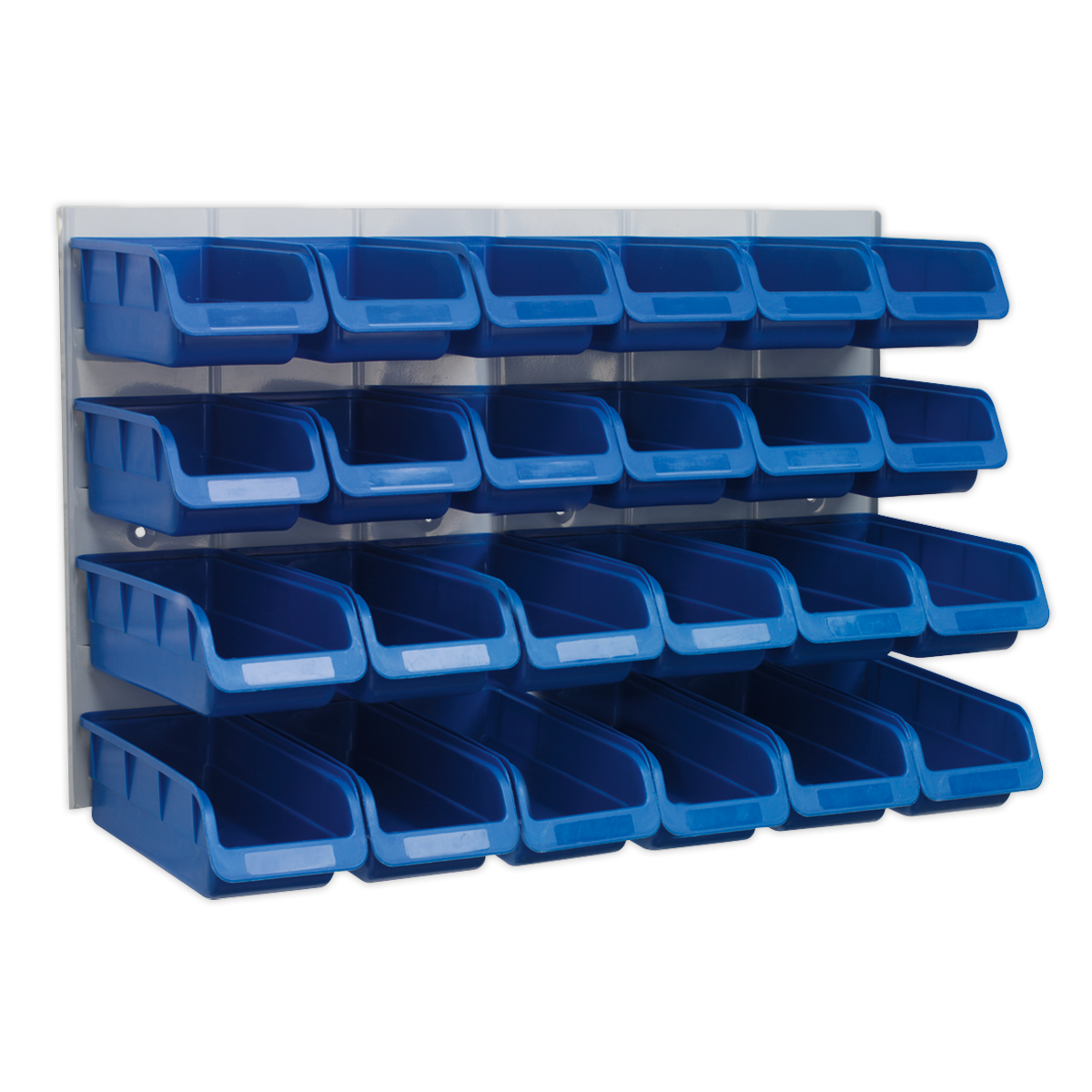 Sealey Bin & Panel Combination 24 Bins - Blue TPS131
