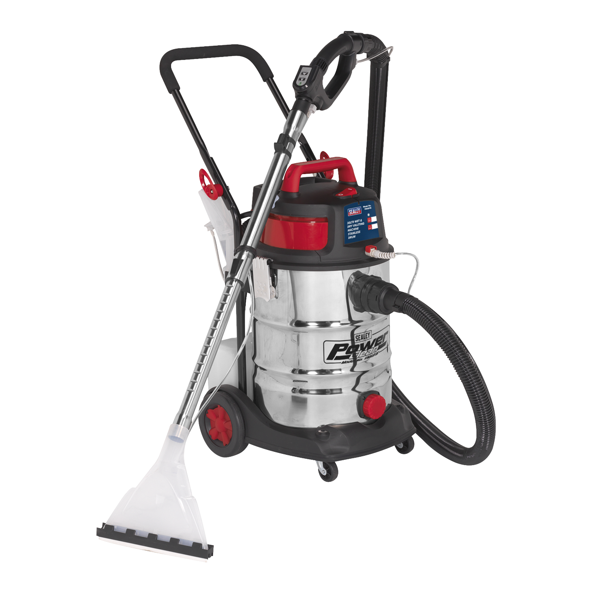 Sealey Wet & Dry Valet Machine Stainless Steel Drum 30L VMA915