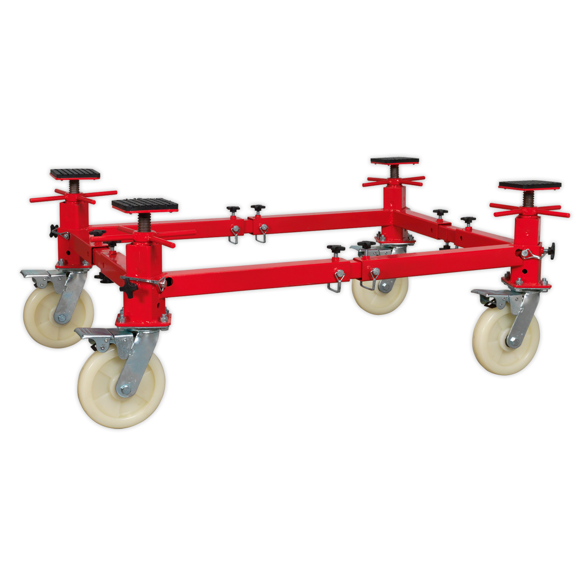 Sealey Adjustable 4-Post Vehicle Moving Dolly 900kg Capacity VMD002