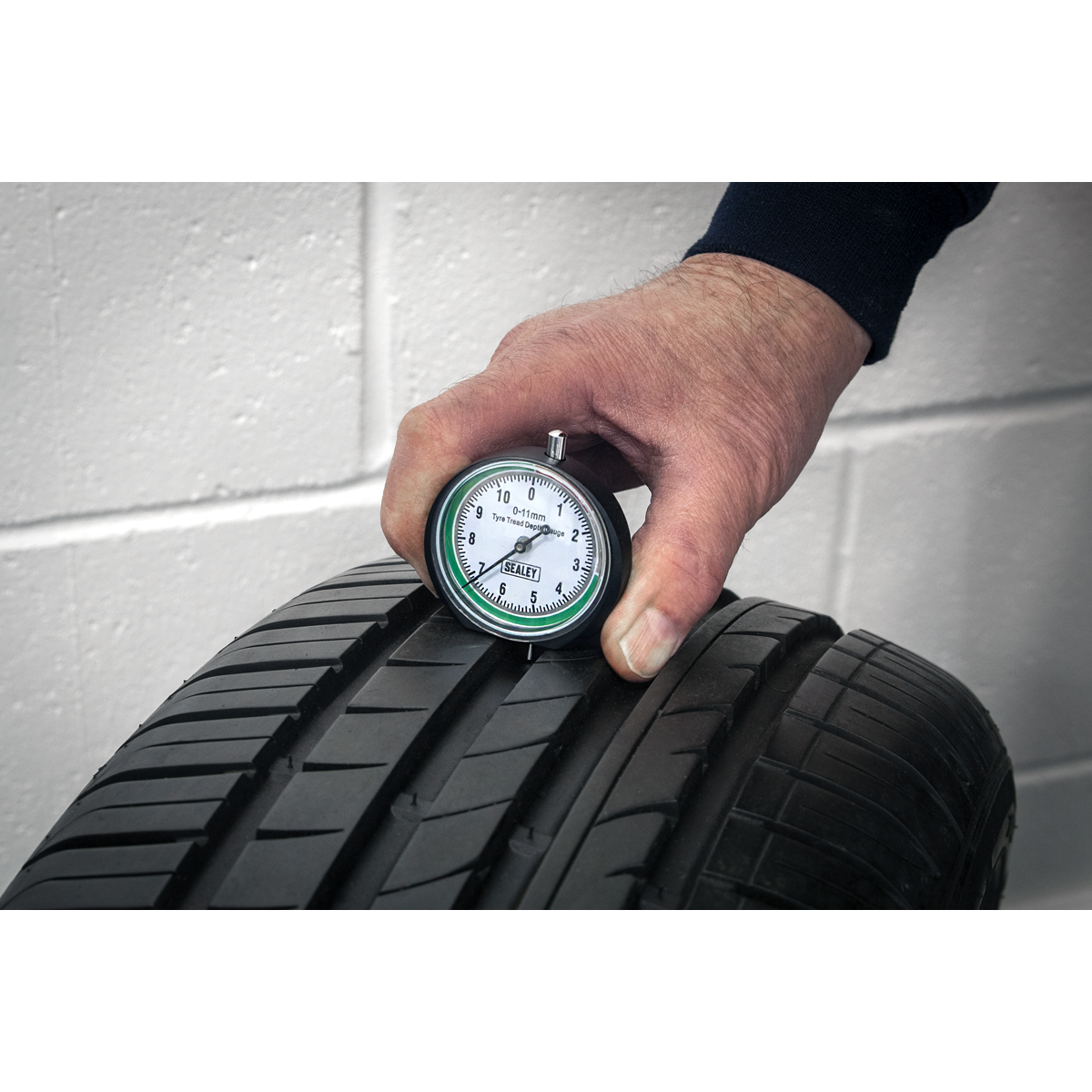 Sealey Pocket Type Tyre Tread Depth Dial Gauge VS0568