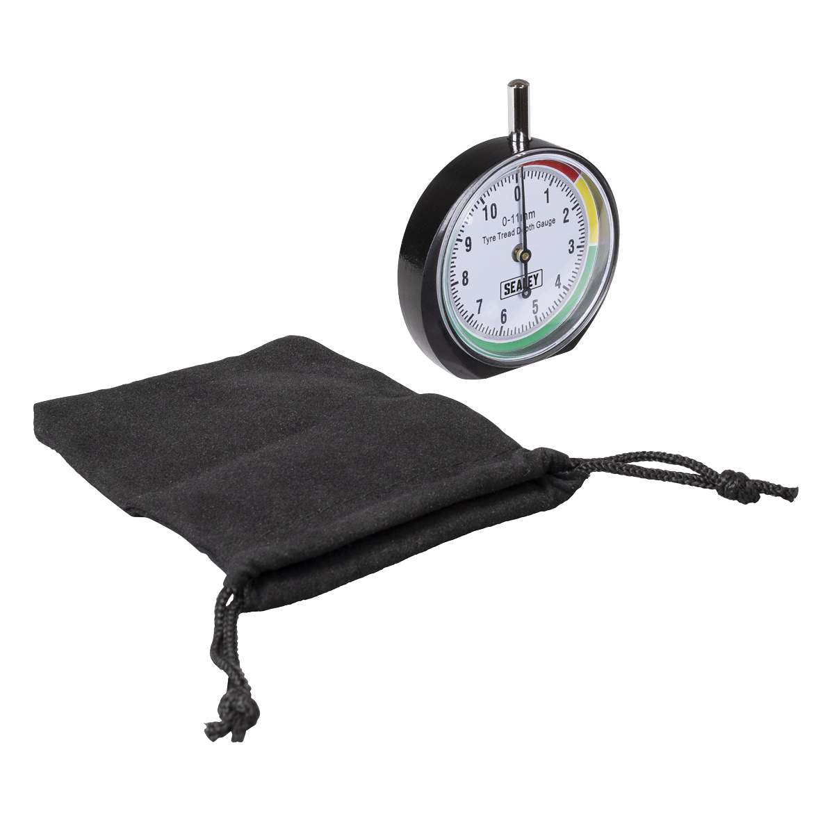 Sealey Pocket Type Tyre Tread Depth Dial Gauge VS0568