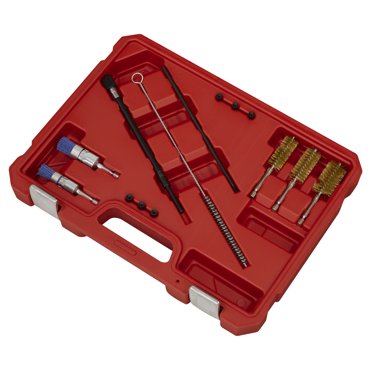 Sealey Injector Bore Cleaning Brush Set 14pc VS1900