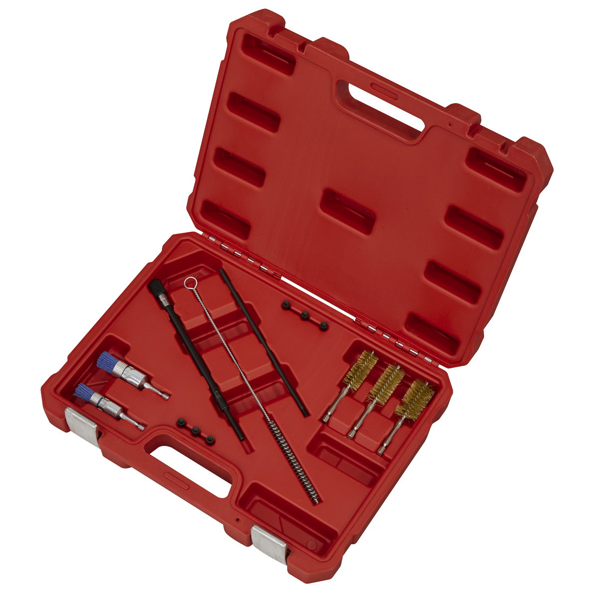 Sealey Injector Bore Cleaning Brush Set 14pc VS1900