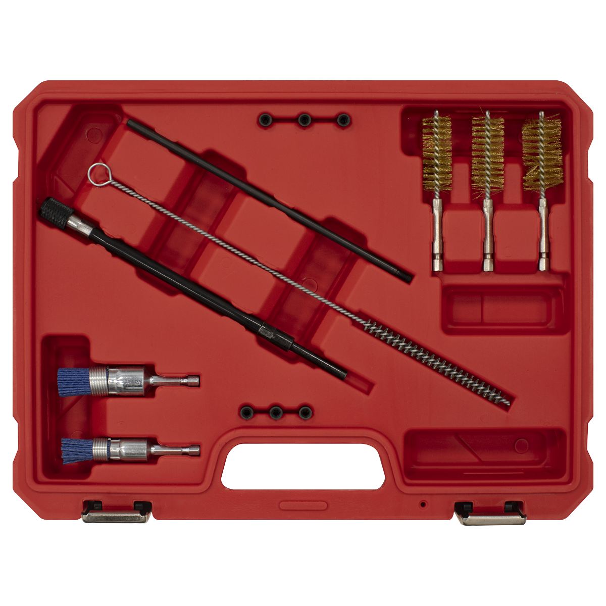 Sealey Injector Bore Cleaning Brush Set 14pc VS1900