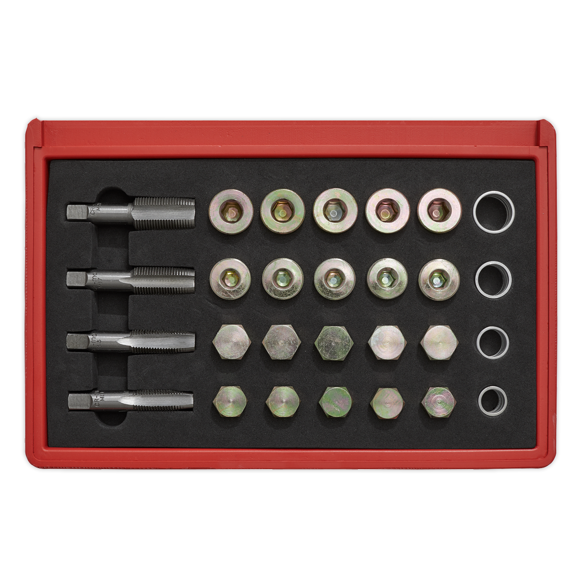 Sealey Drain Plug Thread Repair Set VS660