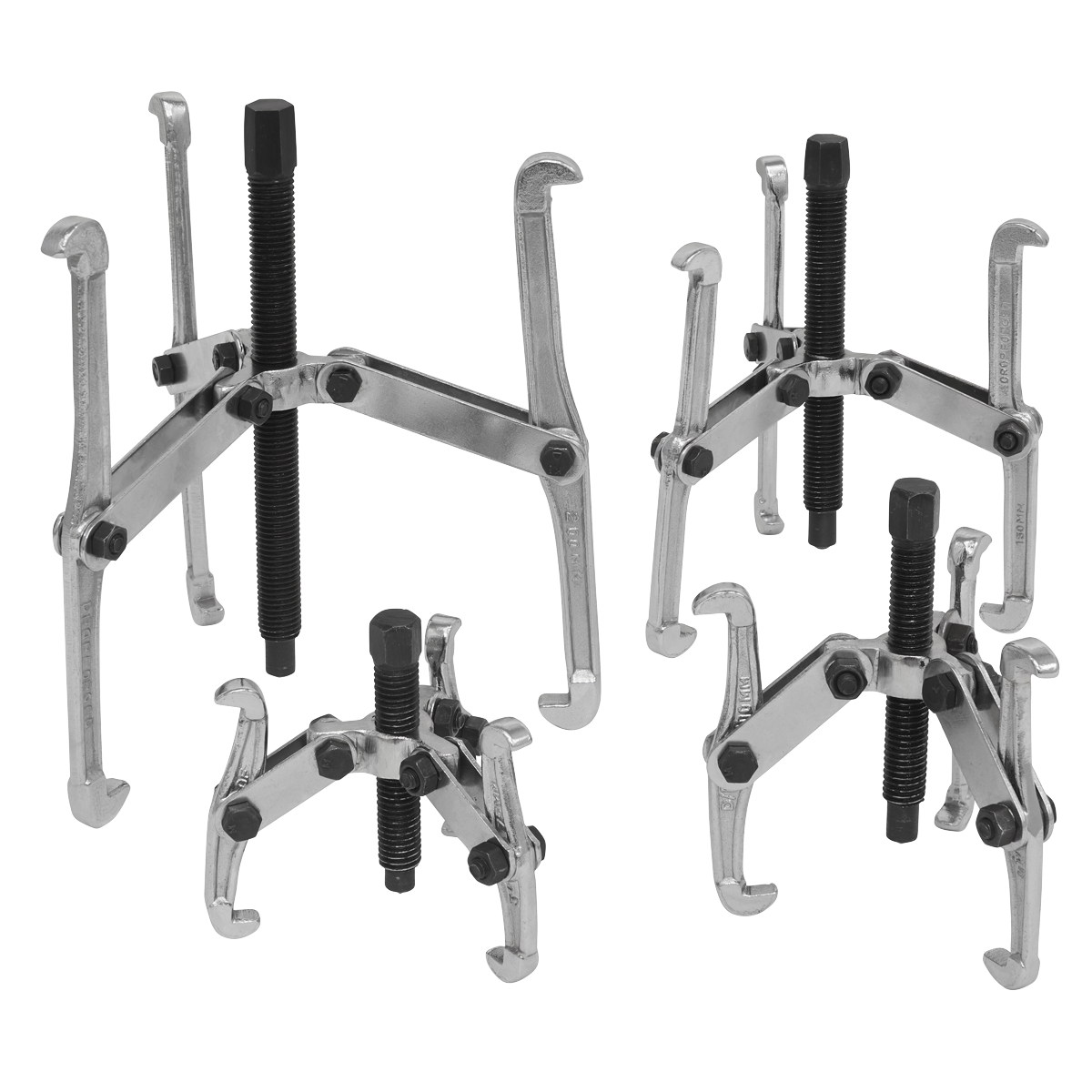 Sealey Reversible Triple Leg Puller Set 4pc VS95
