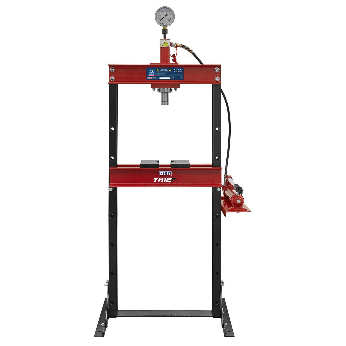 Sealey Hydraulic Floor Type Press 12 Tonne YK12F