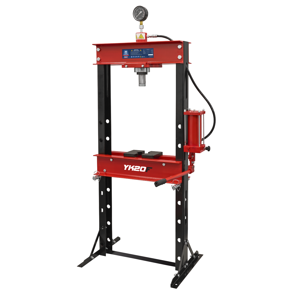 Sealey Professional Floor Type Hydraulic Press 20 Tonne YK20F