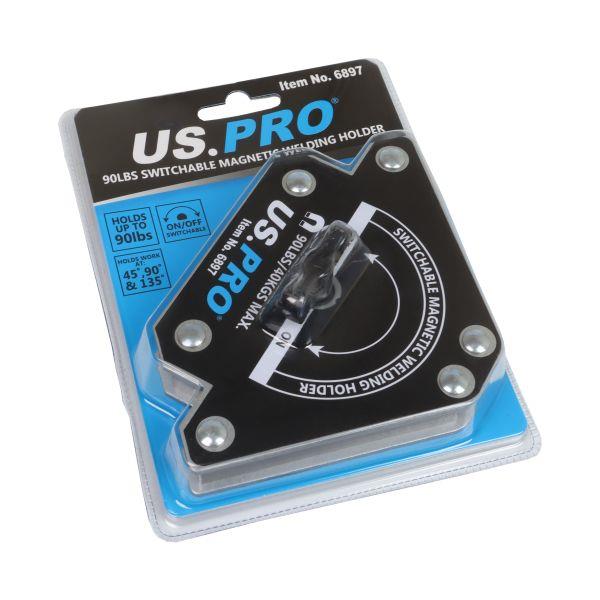 US PRO 90LBS Switchable Magnetic Welding Holder 45 90 135 Degrees 6897