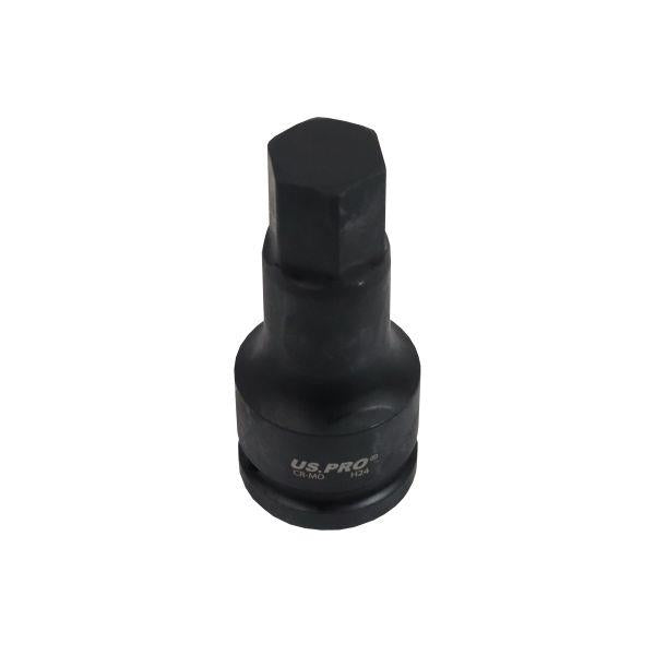 US PRO Tools 3/4" Dr Impact Hex Bit Socket H24 x 100mm CR-MO 7579
