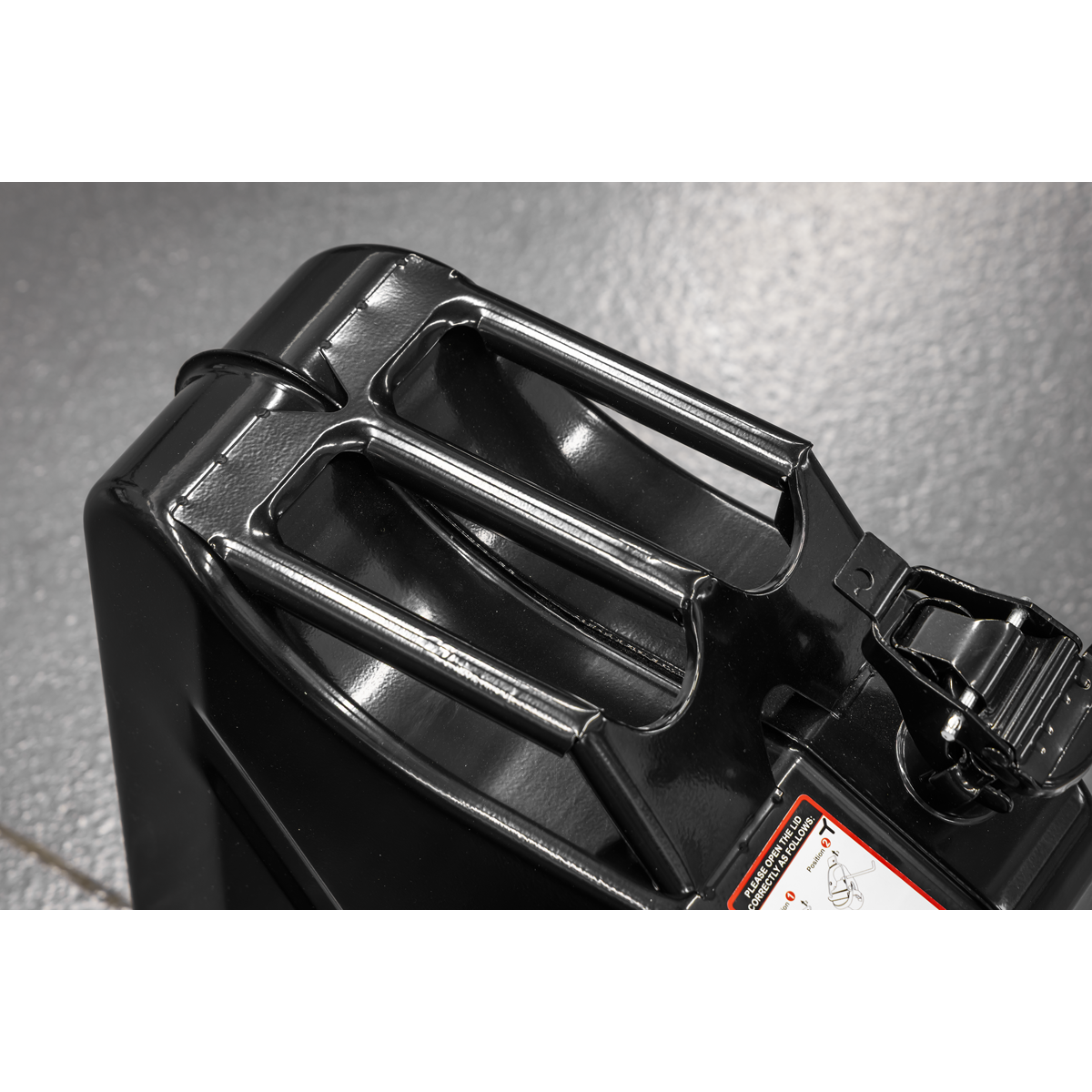 Sealey Jerry Can 20L - Black JCY20B