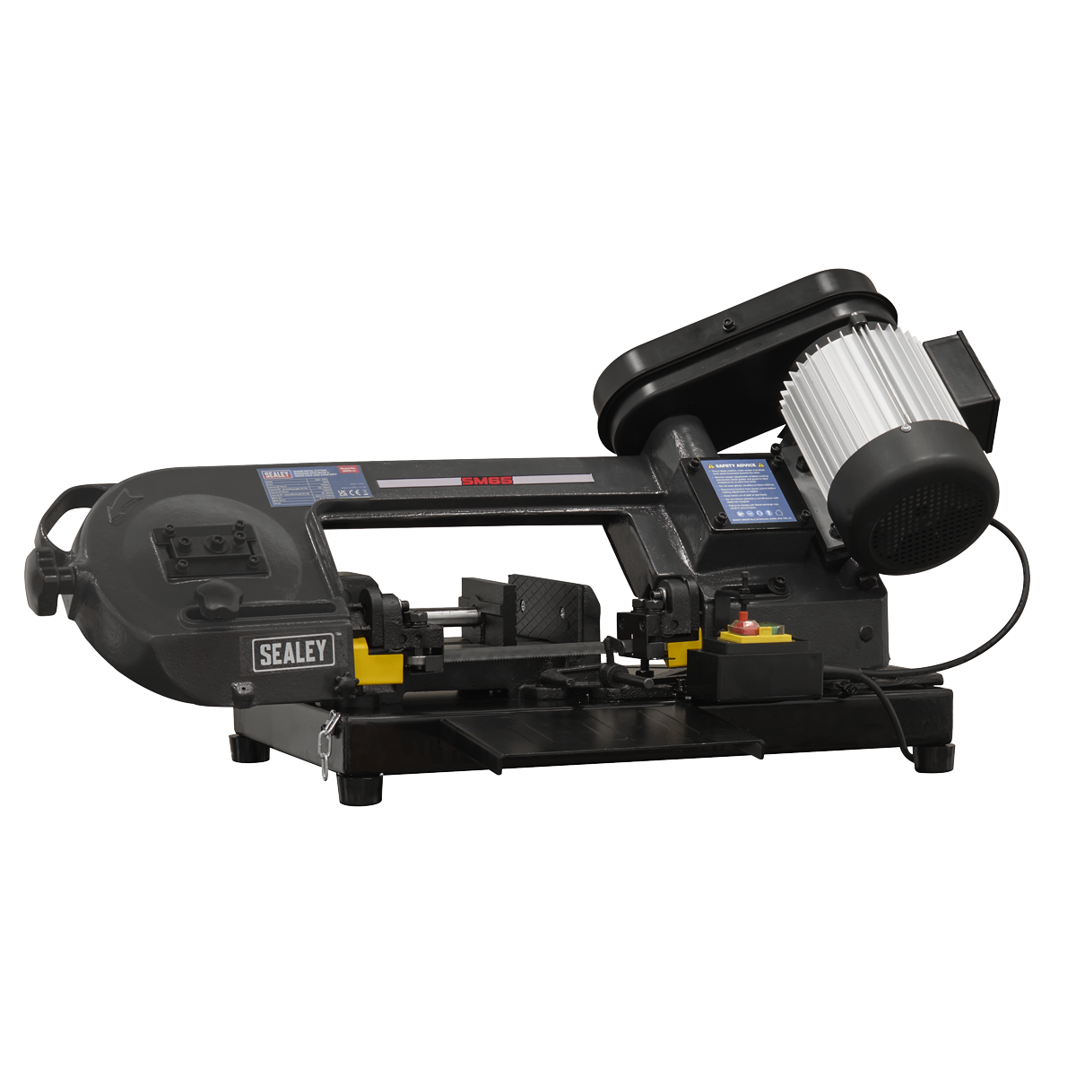 Sealey Metal Cutting Bandsaw 150mm 230V with Mitre & Quick Lock Vice SM65