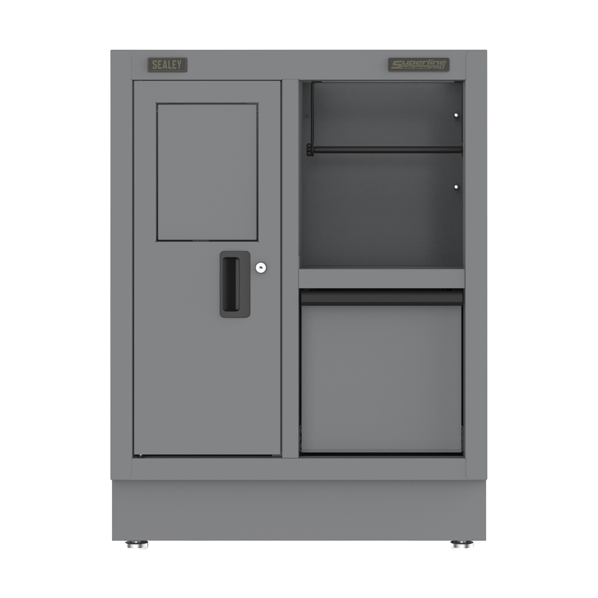 Sealey Superline PRO® Black Edition Modular Multifunction Cabinet with Drawer 680mm APMS36BE