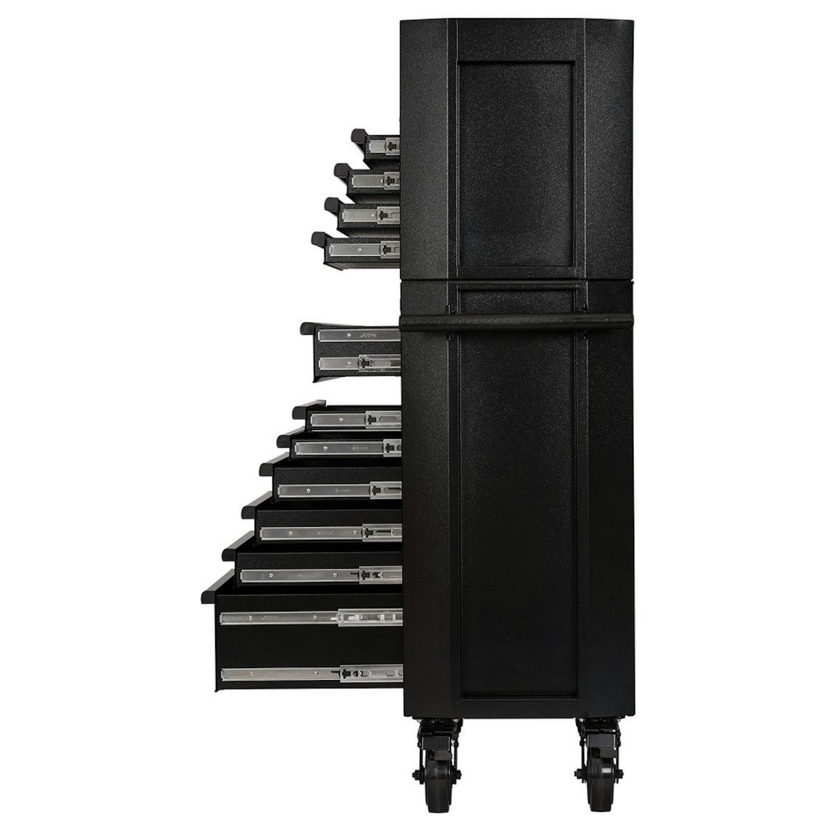 BUNKER 25 Drawer Combined Roller Cabinet and Tool Chest, 72in, Black 24253 - image 5