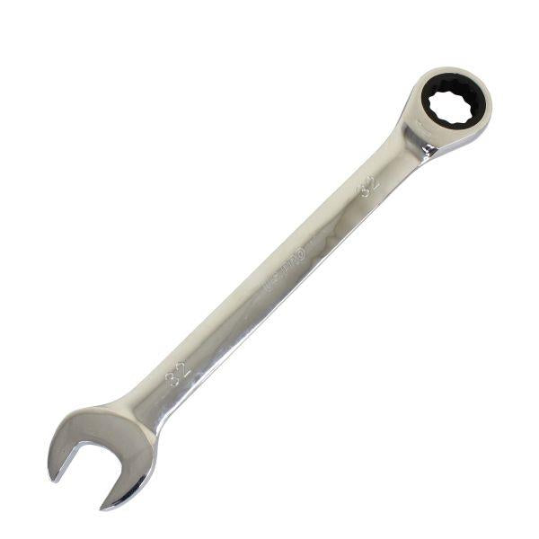 US PRO Tools 32mm Gear Ratchet Combination Spanner DIN 3113 72T 3590