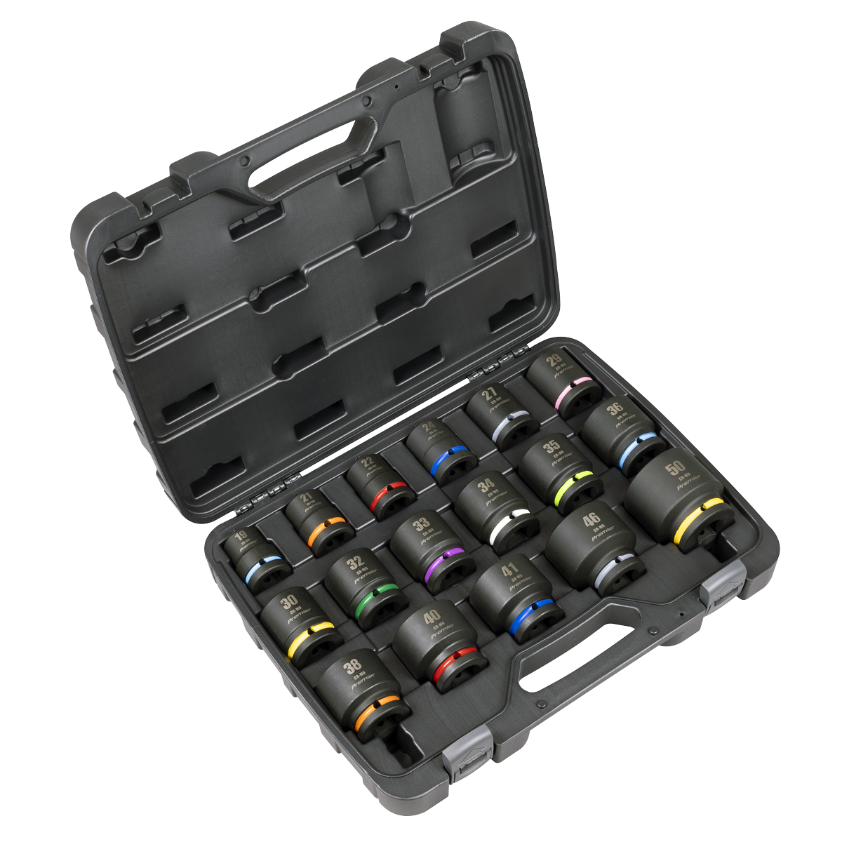 Sealey Premier Impact Socket Set 3/4"Sq Drive 17pc AK8892M