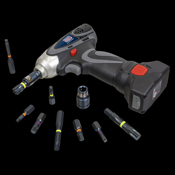 Sealey Premier Impact TRX-Star/Hex/Spline Bit Set 3/8" & 1/2"Sq Drive 42pc AK21901