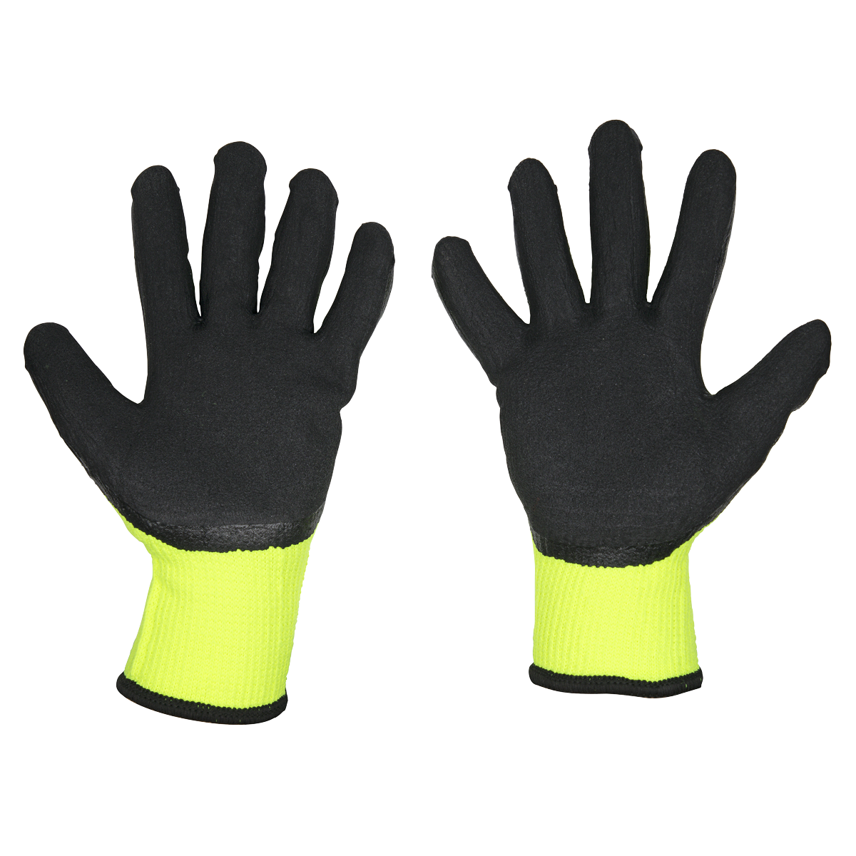 Sealey Worksafe® Thermal Super Grip Gloves, Large - Pack of 6 Pairs TSP126/6