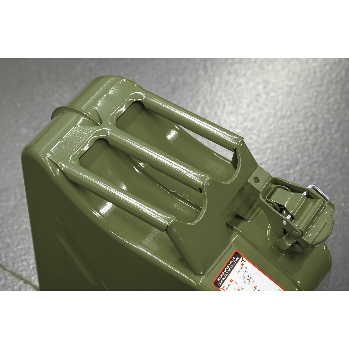 Sealey Jerry Can 20L - Green JCY20G