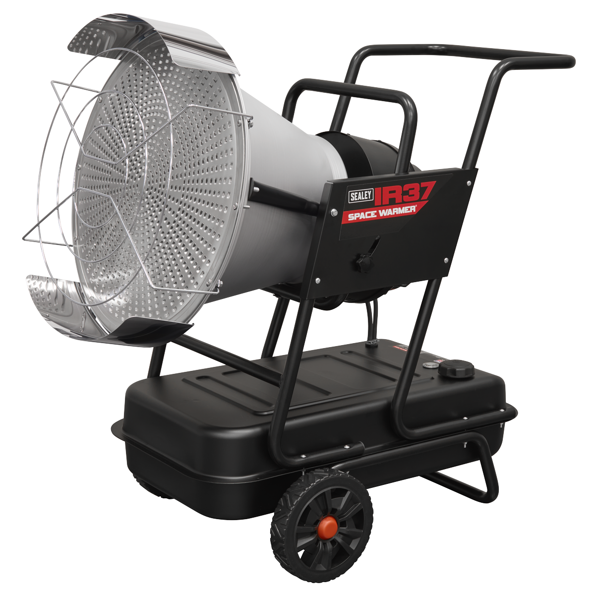 Sealey Space Warmer® Infrared Kerosene/Diesel Heater with Wheels 136,500Btu/hr IR37