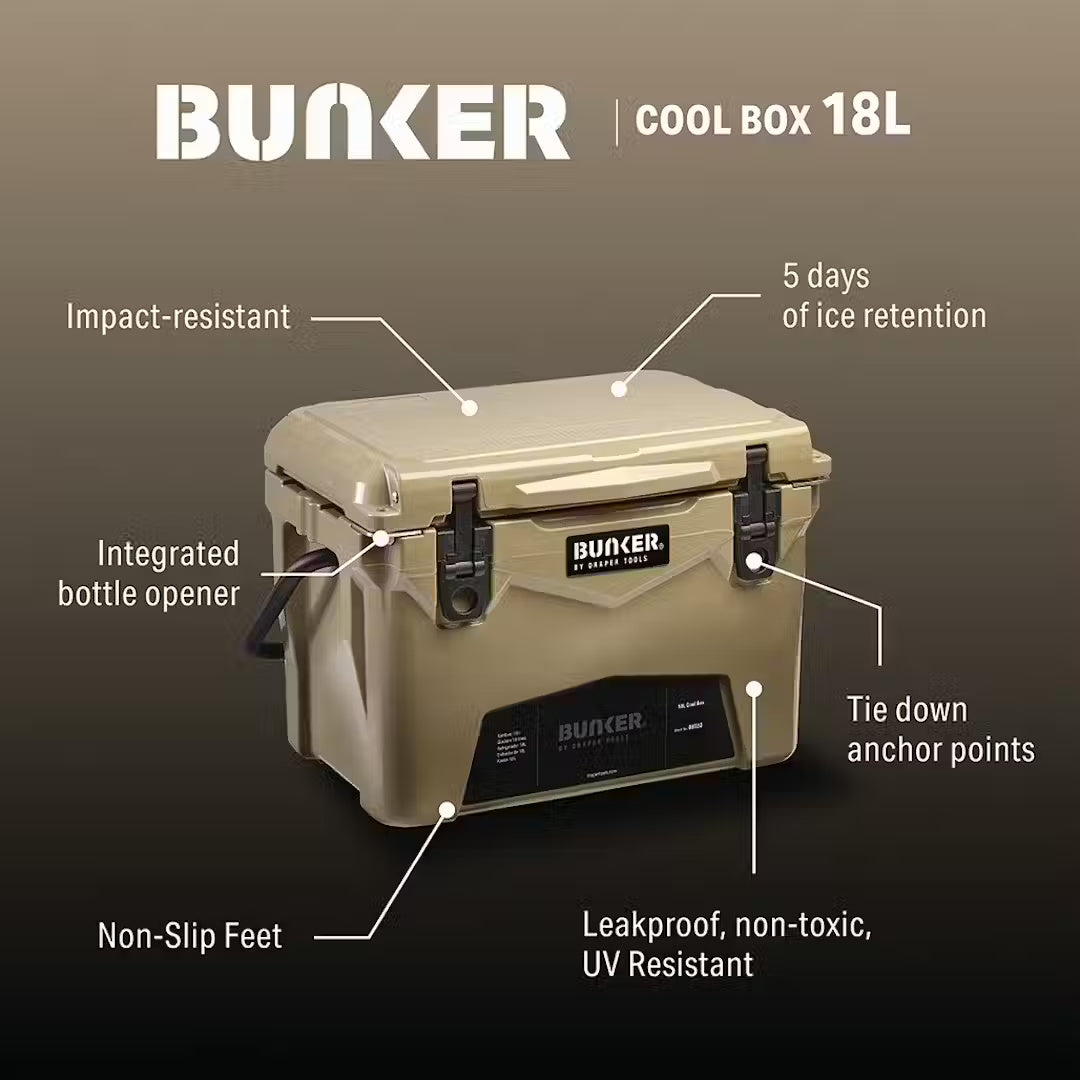 Bunker 18 Litre Cool Box 08533