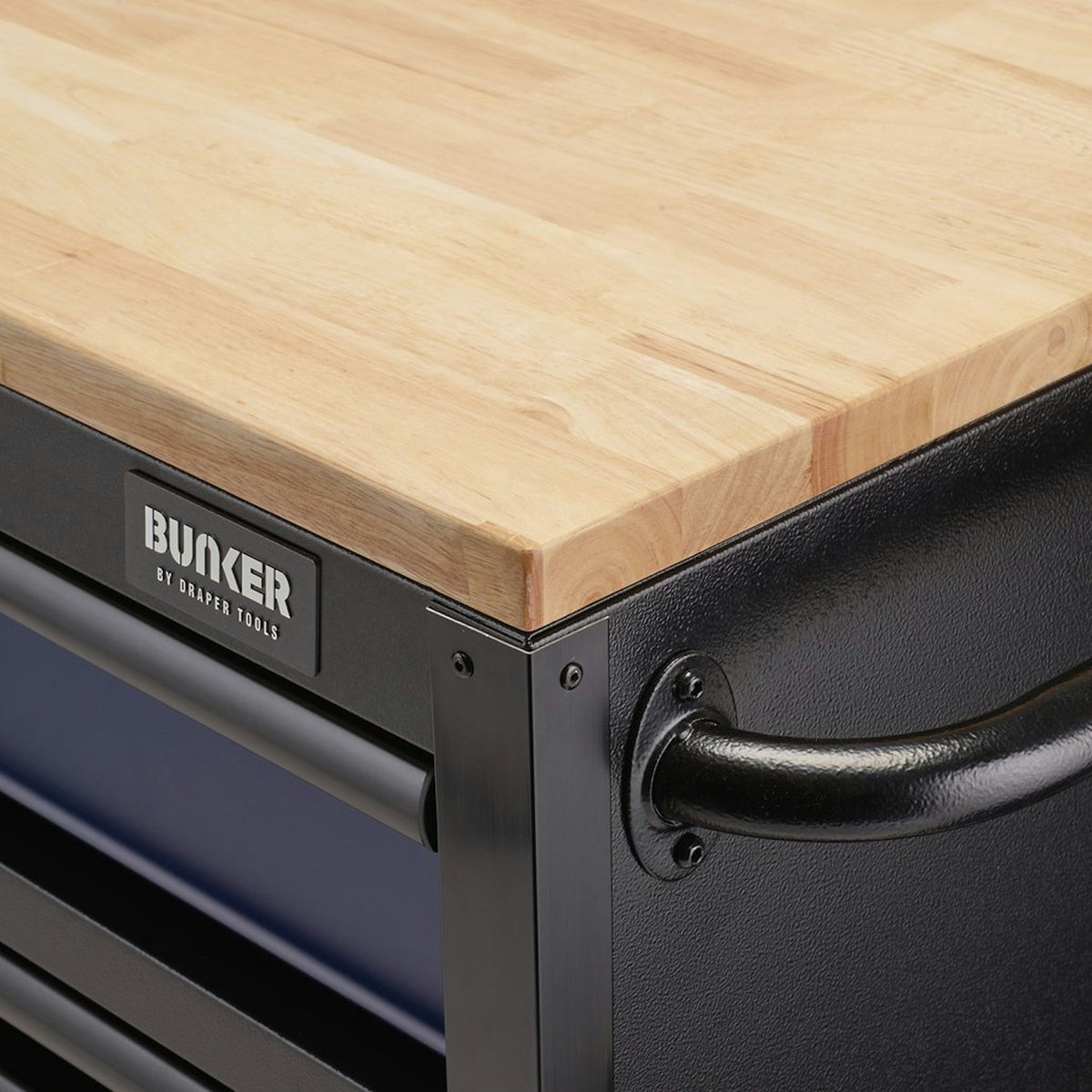 BUNKER 10 Drawer Workbench Roller Tool Cabinet, 56", Blue 27223 - image 7