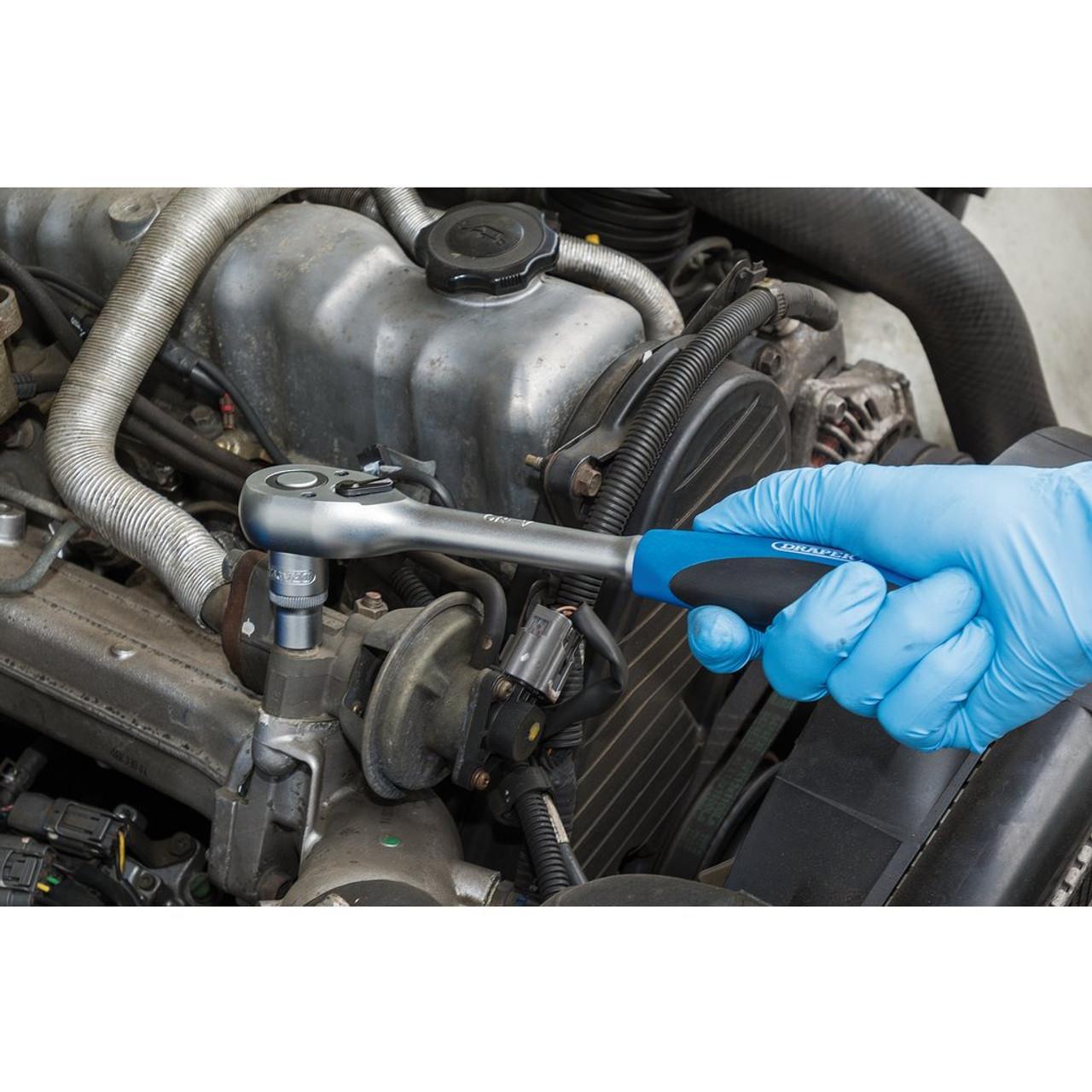 Draper 1/2" Sq Dr 24 Piece Metric Socket Set 10 - 32mm 16362 - Tools 2U Direct SW