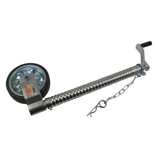 COBEL 48mm Heavy Duty Ribbed Jockey Wheel 500kg Nose Weight 9293